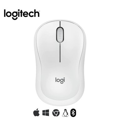 MOUSE LOGITECH M240 SILENCIOSO INALÁMBRICO BT BLANCO - 1