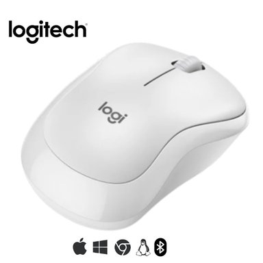 MOUSE LOGITECH M240 SILENCIOSO INALÁMBRICO BT BLANCO - 2