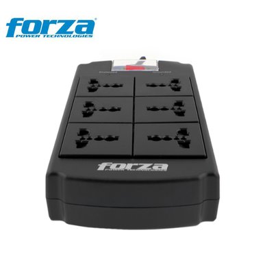 SUPRESOR DE PICO FORZA 220V /6 TOMAS FSP-06MN - 1