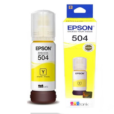TINTA EPSON T504420 AMARILLO BOTELLA YELLOW