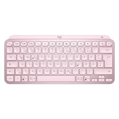 TECLADO INALÁMBRICO LOGITECH MX KEYS MINI MULTI-DEVICE BT ILUMINADO ROSEADO - 1
