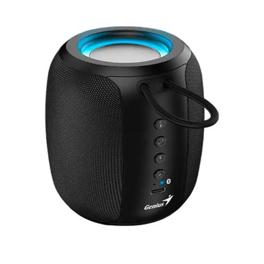 PARLANTE GENIUS SP-915BT BLUETOOTH 5W 6H MIC AI COPILOT RGB BLACK - 1