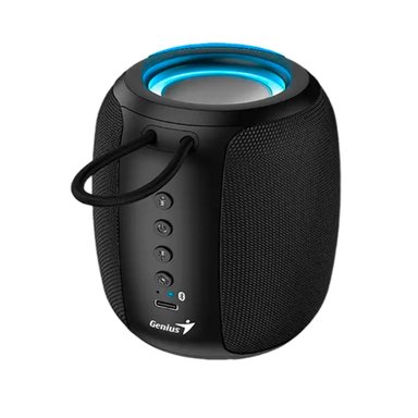 PARLANTE GENIUS SP-915BT BLUETOOTH 5W 6H MIC AI COPILOT RGB BLACK - 2