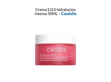 CREMA ROSTRO CAUDALIE AROMÁTICA 50ML S.O.S HIDRATACION INTENSA