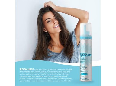 ESPUMA ROGAIN 2 UNIDADES MINOXIDIL MUJER 5% SIN PERFUME - 3