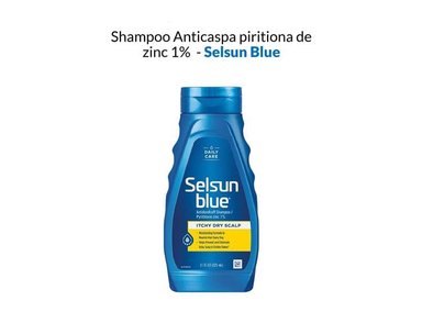 SHAMPOO ANTICASPA SELSUN BLUE PIRITIONA ZINC 1%