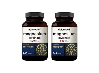 SUPLEMENTO NATUREBELL CÁPSULAS BLANDAS 2 CÁPSULA MAGNESIUM GLYCINATE 500MG