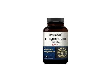 SUPLEMENTO NATUREBELL CÁPSULAS BLANDAS CÁPSULA MAGNESIUM CITRATE 500MG
