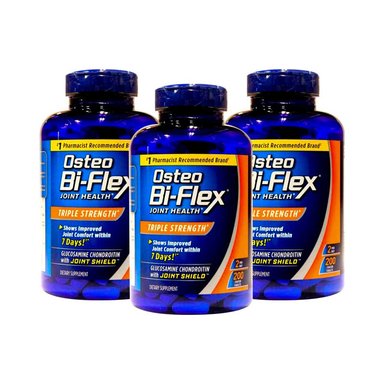 SUPLEMENTO CÁPSULAS DURAS 3 OSTEO BI-FLEX ARTICULAR DE TRIPLE FUERZA 200 UNID