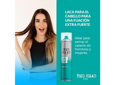 LACA TIGI BED HEAD 3 UNIDADES EL CABELLO UNA FIJACIÓN EXTRA FUERTE 385ML - 3