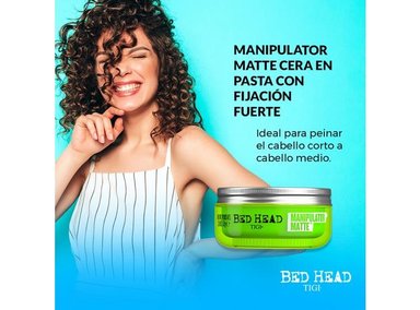 CERA TIGI BED HEAD 2 UNIDADES MANIPULATOR MATTE EN PASTA 57G - 3