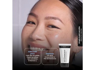 PACK 2 EXFOLIANTE FACIAL THE INKEY LIST MINI OAT CLEANSING BALM 50 ML - 3