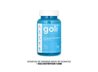 GOLI ASHWAGANDHA GUMMIES - 60 GOMITAS