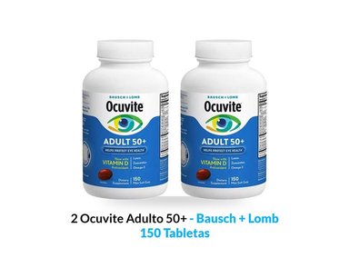 2 OCUVITE ADULTO 50+ – 150 UNID