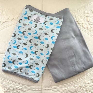 PORTABEBÉ EL BAUL DE OTTO STORE FULAR DOS PIEZAS GRIS BEBE