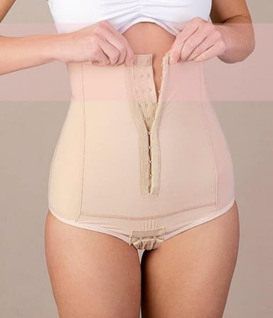 FAJA EL BAUL DE OTTO STORE BEIGE QUIRÚRGICA POST PARTO NATURAL O CESÁREA MATERNA - 3