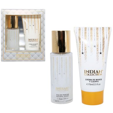 SET PERFUME EL BAUL DE OTTO STORE INDIAN BLANCO MUJER CREMA MANOS Y CUERPO