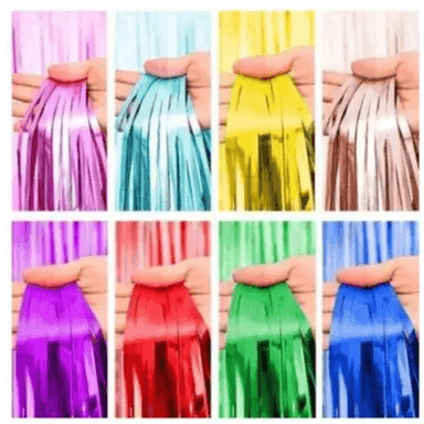 PACK 3 ACCESORIOS EL BAUL OTTO STORE MULTICOLOR CORTINA TIRAS CUMPLEAÑOS - 2