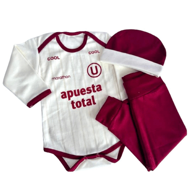 CONJUNTO EL BAUL DE OTTO STORE CREMA BODY COMPLETO DEL CLUB UNIVERSITARIO DEPORTE