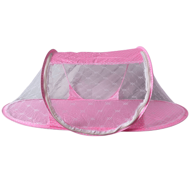 MOSQUITERO EL BAUL OTTO STORE PORTÁTIL PLEGABLE BEBE ROSADO