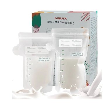 BOLSA ALMACENAMIENTO LECHE MATERNA EL BAUL OTTO STORE BLANCO 200ML 20 PCS