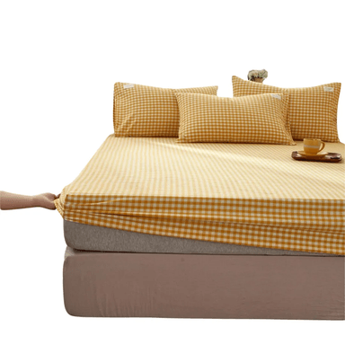 SABANA AJUSTABLES CALIDAD ALGODÓN 2 PLAZAS / FUNDA PARA COLCHON - 1