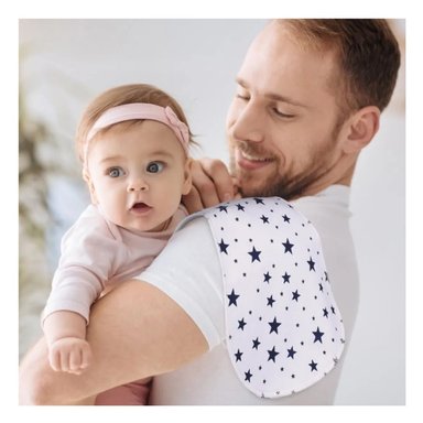 PACK 3 BABEROS EL BAUL OTTO STORE MULTICOLOR BABITAS NIÑO BEBE