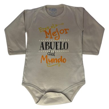 BODY / BODIES DE BEBÉ ALGODÓN TALLA 4