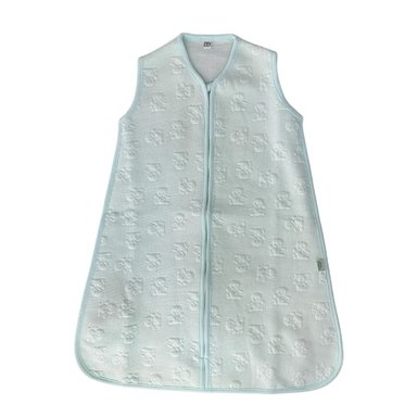 SACO O BOLSA DE DORMIR DE BEBE FORRADITO DE CARNERITO BLANCO (0 A 3 MESES)