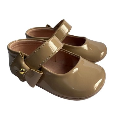 BALLERINA ZAPATITO DE BEBE INFANTIL CON LAZO BEBÉ TALLA18 - 1