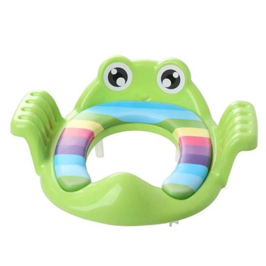 ASIENTO ADAPTADOR PARA WC ENTRENAMIENTO INODORO VERDE