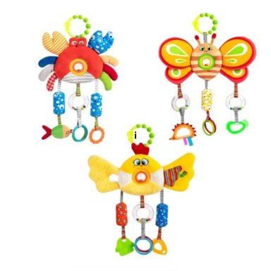 SONAJA COLGADOR GRANDE PELUCHE DE ESTIMULACIÓN BEBÉ