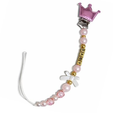 SUJETADOR DE CHUPÓN PARA BEBE PARA NIÑA