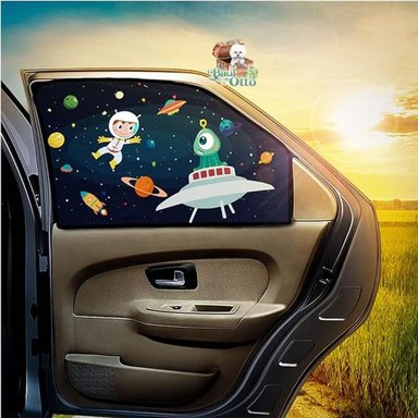 PACK 2 TAPASOL MAGNETICO PARA CARRO IDEAL PARA NIÑOS - 1