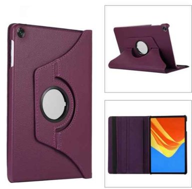 FUNDA PARA TABLET HUAWEI MATEPAD SE AGS5-L09/W09 AGS5-L09 W09 10.4" GIRATORIA MORADO - 1