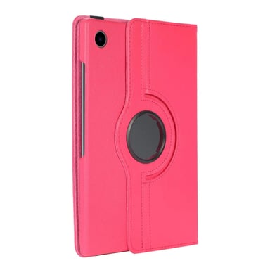 FUNDA PARA TABLET SAMSUNG TAB A9 8.7" GIRATORIA FUCSIA - 4