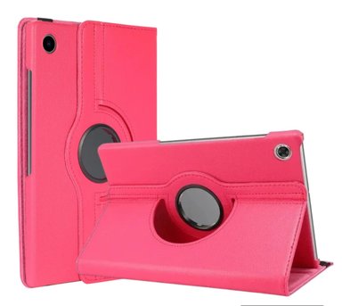 FUNDA PARA TABLET SAMSUNG TAB A9 PLUS 11" GIRATORIA FUCSIA - 2