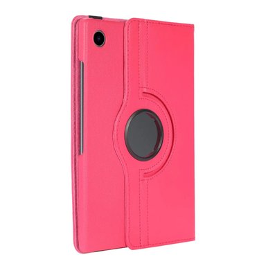 FUNDA PARA TABLET SAMSUNG TAB A9 PLUS 11" GIRATORIA FUCSIA - 4