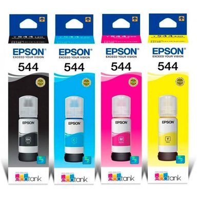TINTA EPSON T544 MULTICOLOR PACK 4 COLORES ORIGINALES - 1