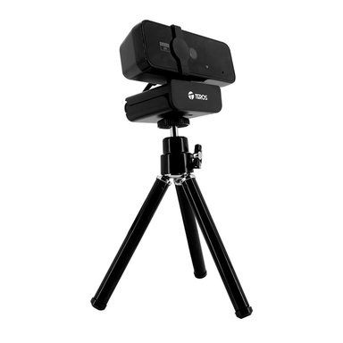 CÁMARA TEROS WEB 2K CON TRIPODE USB 2.0 - 1
