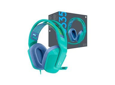 AUDIFONO GAMER LOGITECH G335 CON MICROFONO MINT (981-001023) - 1