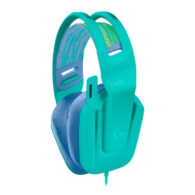 AUDIFONO GAMER LOGITECH G335 CON MICROFONO MINT (981-001023) - 3