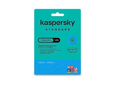 ANTIVIRUS KASPERSKY STANDARD 1PC 12MESES (KL1041DDAFS) - 1