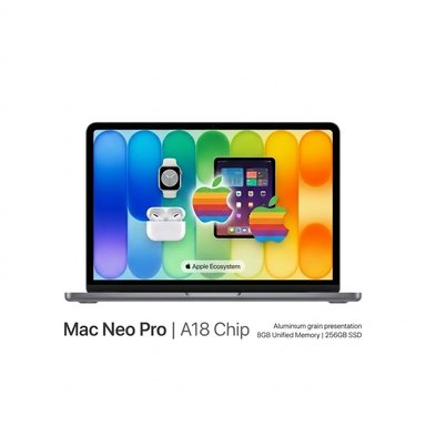 MACBOOK NEO A18 PRO RAM 8GB SSD 256GB PANTALLA 13 TECLADO ESPAÑOL - SILVER - 1