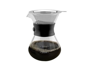 CAFETERA TRAMONTINA GOTA A GOTA CON COLADOR ACERO INOXIDABLE BOROT