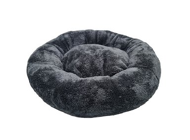 CAMA PERROS Y GATOS DONUT LITE GRIS T M