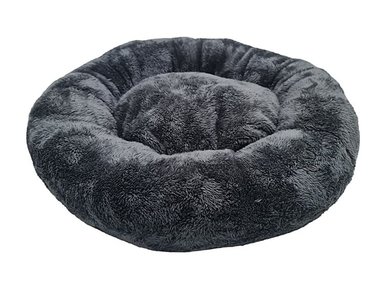 CAMA PERROS Y GATOS DONUT LITE GRIS T XL