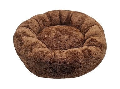 CAMA PERROS Y GATOS DONUT LITE MARRON T L