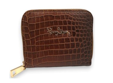 BILLETERA PERRY JHAN 3013M CUERO MARRÓN MUJER BD3013
