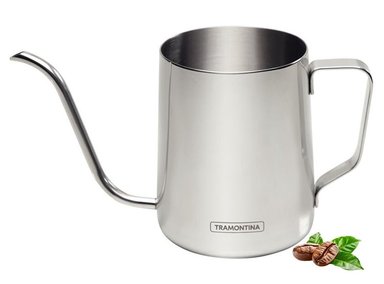 TETERA CUELLO DE CISNE 600ML  SIN TAPA TRAMONTINA